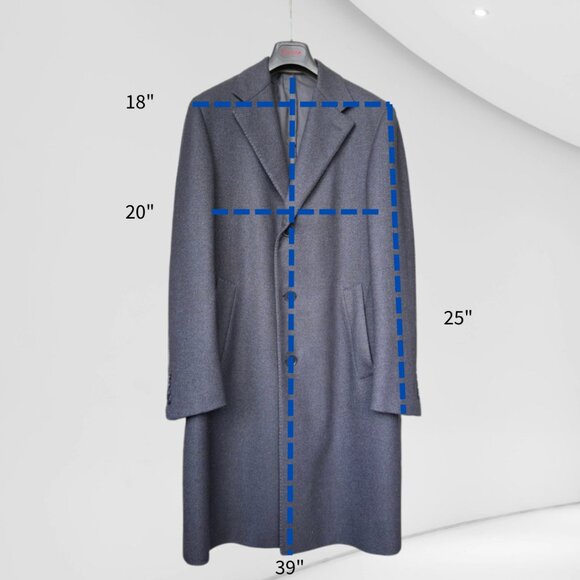 CANTARELLI Coat Wool 95% Cashmere 5% US 6R Made in Italy - Picture 4 of 11
